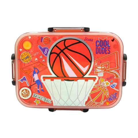 LOTTIE & BO Happy Bento Lunch Box - Slam Dunk
