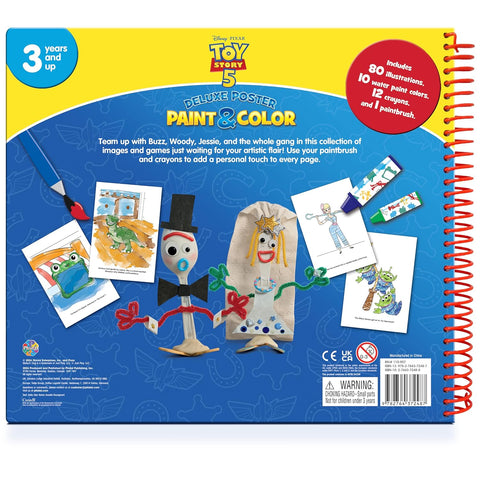Deluxe Poster Paint & Color: Disney Toy Story 5 - MPHOnline.com