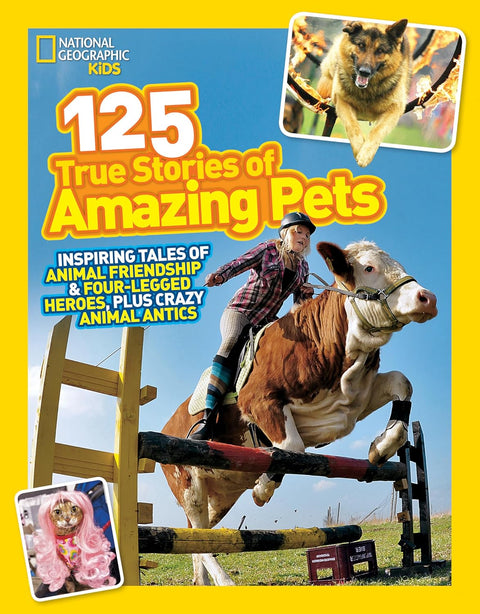 NATGEO 125: TRUE STORIES AMAZING PETS - MPHOnline.com