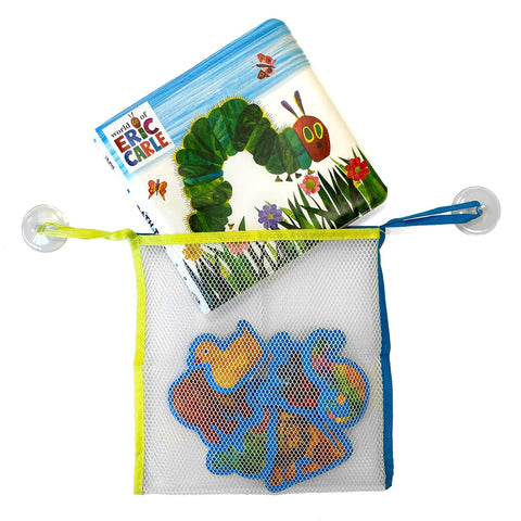 Bath Time Books: Eric Carle (Bath Book, 6 Padded Suction Cups, 1 Mesh Bag) - MPHOnline.com