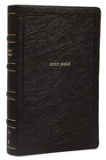 NKJV, End-of-Verse Reference Bible, Personal Size Large Print, Leathersoft, Black, Red Letter, Comfort Print: Holy Bible, New King James Version - MPHOnline.com