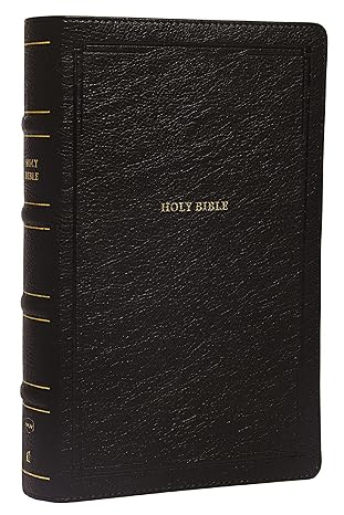 NKJV, End-of-Verse Reference Bible, Personal Size Large Print, Leathersoft, Black, Red Letter, Comfort Print: Holy Bible, New King James Version - MPHOnline.com