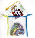Bath Time Books: Marvel Spidey & Amazing Friends (Bath Book, 6 Padded Suction Cups, 1 Mesh Bag) - MPHOnline.com