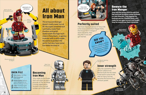 DK Lego Marvel Secrets of the Avengers - MPHOnline.com