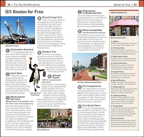 DK Eyewitness Top 10 Boston (Pocket Travel Guide) - MPHOnline.com