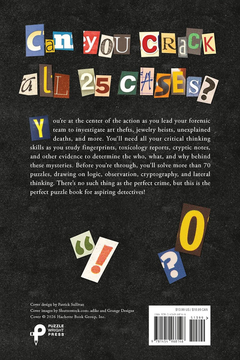 The Crime Scene Puzzle Book