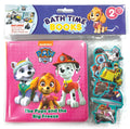Bath Time Books: Nick Paw Patrol Girls (Bath Book, 6 Padded Suction Cups, 1 Mesh Bag) - MPHOnline.com