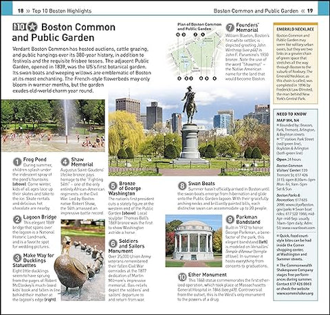 DK Eyewitness Top 10 Boston (Pocket Travel Guide) - MPHOnline.com