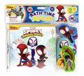 Bath Time Books: Marvel Spidey & Amazing Friends (Bath Book, 6 Padded Suction Cups, 1 Mesh Bag) - MPHOnline.com