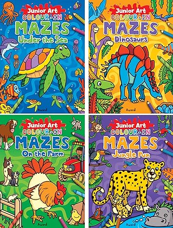 Junior Art Colour in Mazes Series - MPHOnline.com