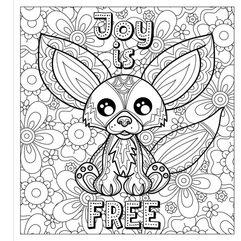 Zendoodle Colorscapes: Baby Animal Affirmations- Calming Reassurances from Adorable Animals to Color & Display - MPHOnline.com