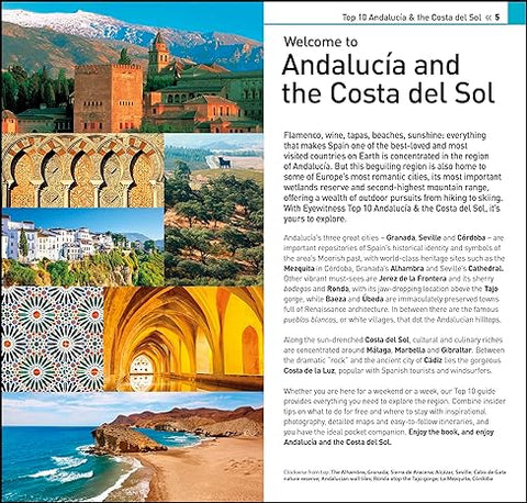 DK Eyewitness Top 10 Andalucía and the Costa del Sol - MPHOnline.com