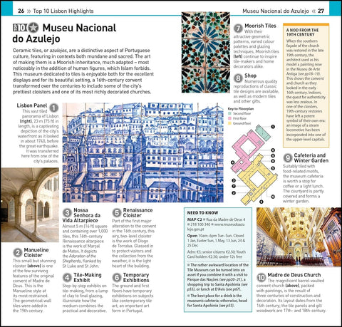 DK Eyewitness Top 10 Lisbon (Pocket Travel Guide) - MPHOnline.com