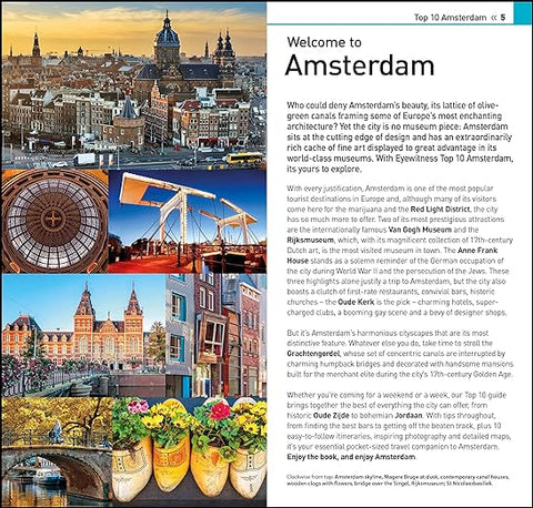 DK Eyewitness Top 10 Amsterdam (Pocket Travel Guide) - MPHOnline.com