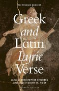 The Penguin Book of Greek and Latin Lyric Verse - MPHOnline.com