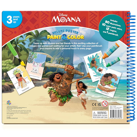 Deluxe Poster Paint & Color: Disney Moana