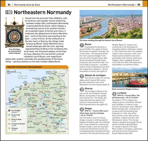 Eyewitness Top 10 Normandy  (DK Eyewitness Top 10 Travel Guides. Normandy) - MPHOnline.com