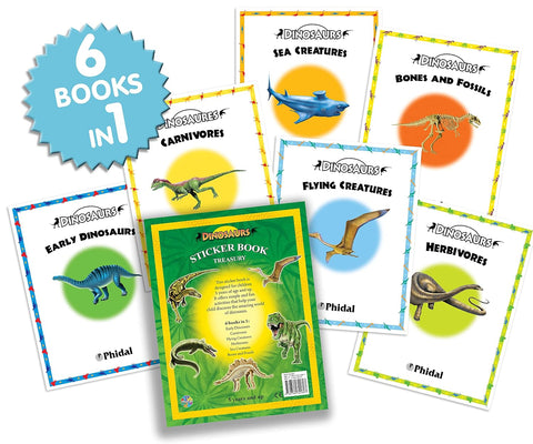 Sticker Book Treasury: Dinosaurs - MPHOnline.com