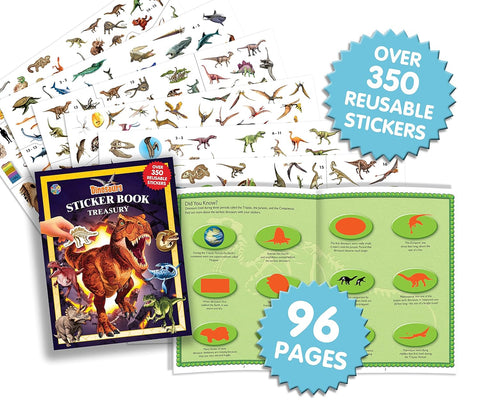 Sticker Book Treasury: Dinosaurs - MPHOnline.com
