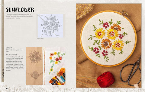 A Love of Cloth & Thread: Among the Wildflowers: Over 25 original embroidery designs with iron-on transfers - MPHOnline.com