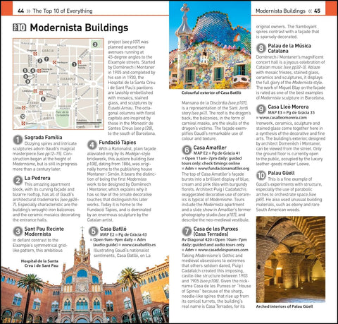 DK Eyewitness Top 10 Barcelona (Pocket Travek Guide) - MPHOnline.com