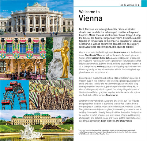 DK Eyewitness Top 10 Vienna (Pocket Travel Guide) - MPHOnline.com