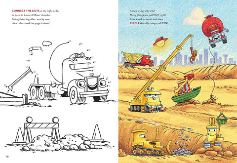 Goodnight, Goodnight, Construction Site Sticker & Activity Book - MPHOnline.com