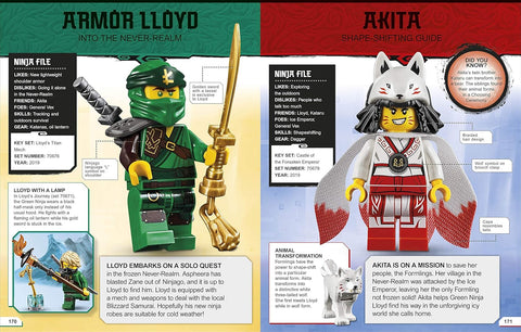 LEGO NINJAGO Character Encyclopedia (2021 New Edition)(with Mini Figure) - MPHOnline.com