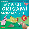 My First Origami Animals Kit: Everything is Included: 60 Folding Sheets, Easy-to-Read Instructions, 180+ Stickers - MPHOnline.com