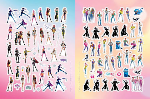 KPop Demon Hunters (Sept'26): Official Sticker Book - MPHOnline.com