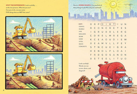 Goodnight, Goodnight, Construction Site Sticker & Activity Book - MPHOnline.com