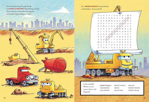 Goodnight, Goodnight, Construction Site Sticker & Activity Book - MPHOnline.com