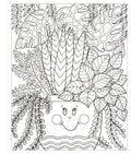 Zendoodle Coloring: Happy Houseplants - MPHOnline.com