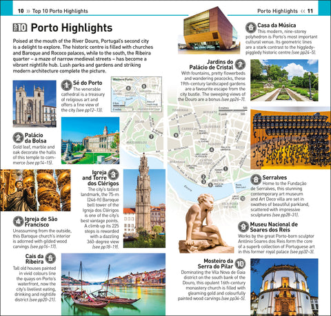 DK Eyewitness Top 10 Porto (Pocket Travel Guide) - MPHOnline.com