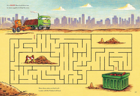 Goodnight, Goodnight, Construction Site Sticker & Activity Book - MPHOnline.com