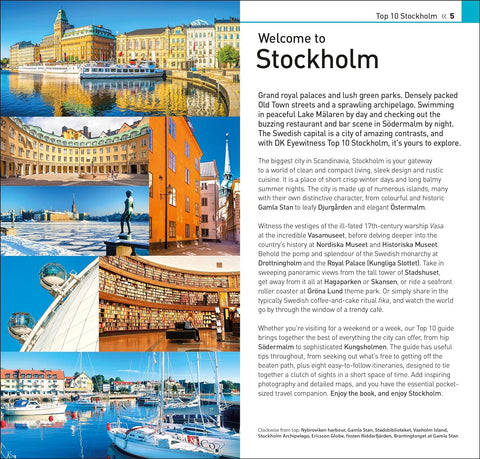 DK Eyewitness Top 10 Stockholm (Pocket Travel Guide) - MPHOnline.com