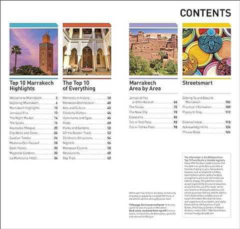 DK Eyewitness Top 10 Marrakech  (Pocket Travel Guide) - MPHOnline.com