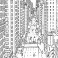 Fantastic Cities: 20 Postcards to Color (Adult Coloring Postcards, Stationery to Color or Paint) - MPHOnline.com