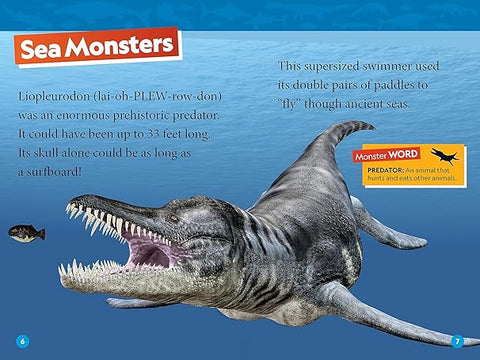 National Geographic Readers Prehistoric Sea Monsters (Level 2) - MPHOnline.com