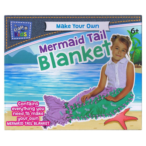 Make Your Own Mermaid Tail Blanket - MPHOnline.com