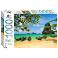 Mindbogglers 1000pc Jigsaw Longtail Boats Krabi Thailand - MPHOnline.com