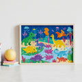 Junior Jigsaw Carry & Play Roarsome Dinosaurs (completed puzzle) - Hinkler - MPHOnline.com