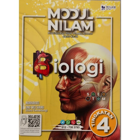 Modul Nilam P&P Abad Ke-21 Biologi Tingkatan 4 Dwibahasa 2022 - MPHOnline.com