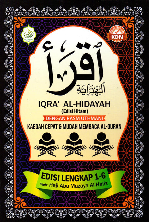 Iqra Al-Hidayah Edisi Hitam Edisi Lengkap 1-6 New - MPHOnline.com