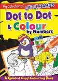 MY COLLECTION OF LITTLE HANDSDOT TO DOT & COLOUR BY NUMBERS - MPHOnline.com