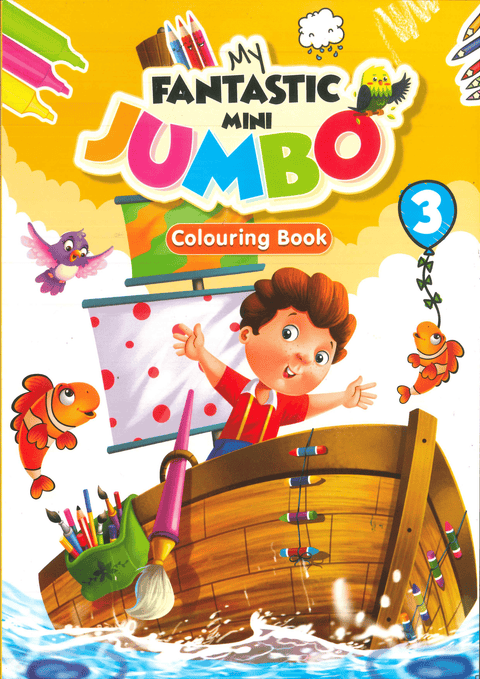 My Fantastic Mini Jumbo Colouring Book 3 - MPHOnline.com