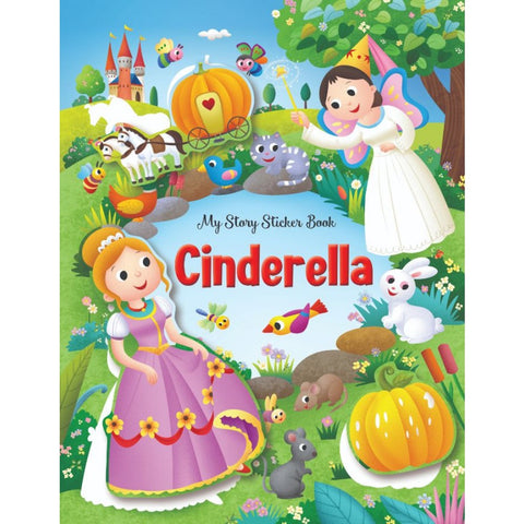 My Story Sticker Book of Cinderella - MPHOnline.com