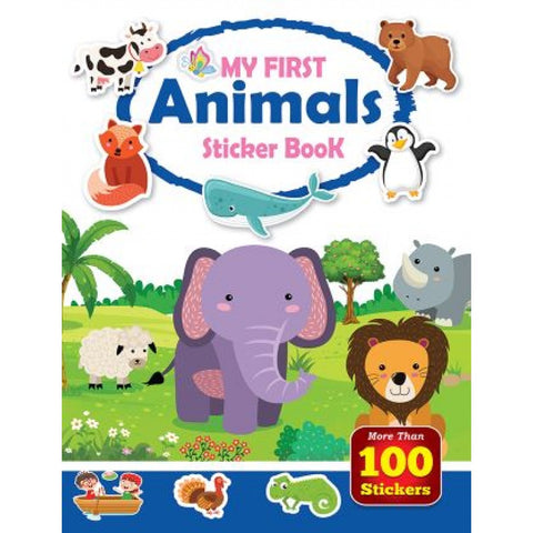 My First Animals Sticker Book - MPHOnline.com