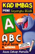 Kad Imbas Mini Sayang Bijak-ABC Huruf Besar & Warna - MPHOnline.com