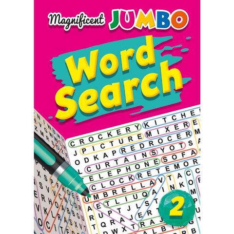 Magnificent Jumbo Word Search Book 2 - MPHOnline.com